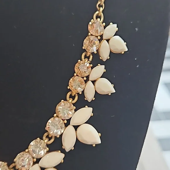 Vintage J.Crew white with rhinestones - Picture 5 of 8